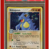 EX FireRed LeafGreen 9 Nidoqueen Holo PSA 8