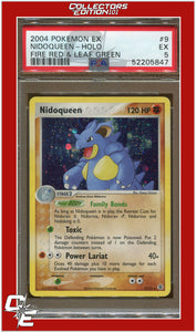 EX FireRed LeafGreen 9 Nidoqueen Holo PSA 5