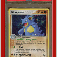 EX FireRed LeafGreen 9 Nidoqueen Holo PSA 7