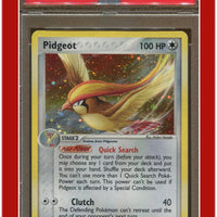 EX FireRed LeafGreen 10 Pidgeot Holo PSA 6