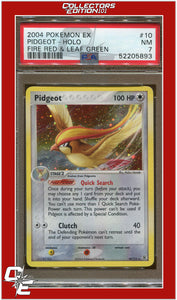 EX FireRed LeafGreen 10 Pidgeot Holo PSA 7