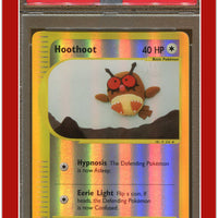 Skyridge 65 Hoothoot Reverse Foil PSA 8