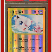 Skyridge 68 Jigglypuff Reverse Foil PSA 8