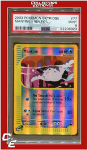 Skyridge 77 Mantine Reverse Foil PSA 9