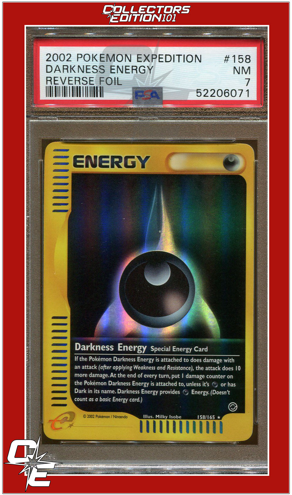 Pokemon shops Darkness Energy CGC 7.5