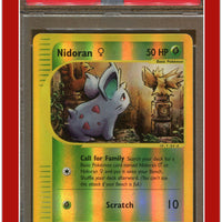 Skyridge 81 Nidoran Reverse Foil PSA 9