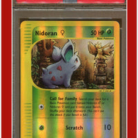 Skyridge 81 Nidoran Reverse Foil PSA 7