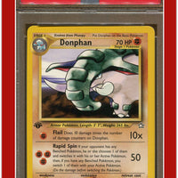 Neo Genesis 1st Edition 21 Donphan PSA 9