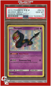 Hidden Fates SV15 Seviper Holo PSA 10