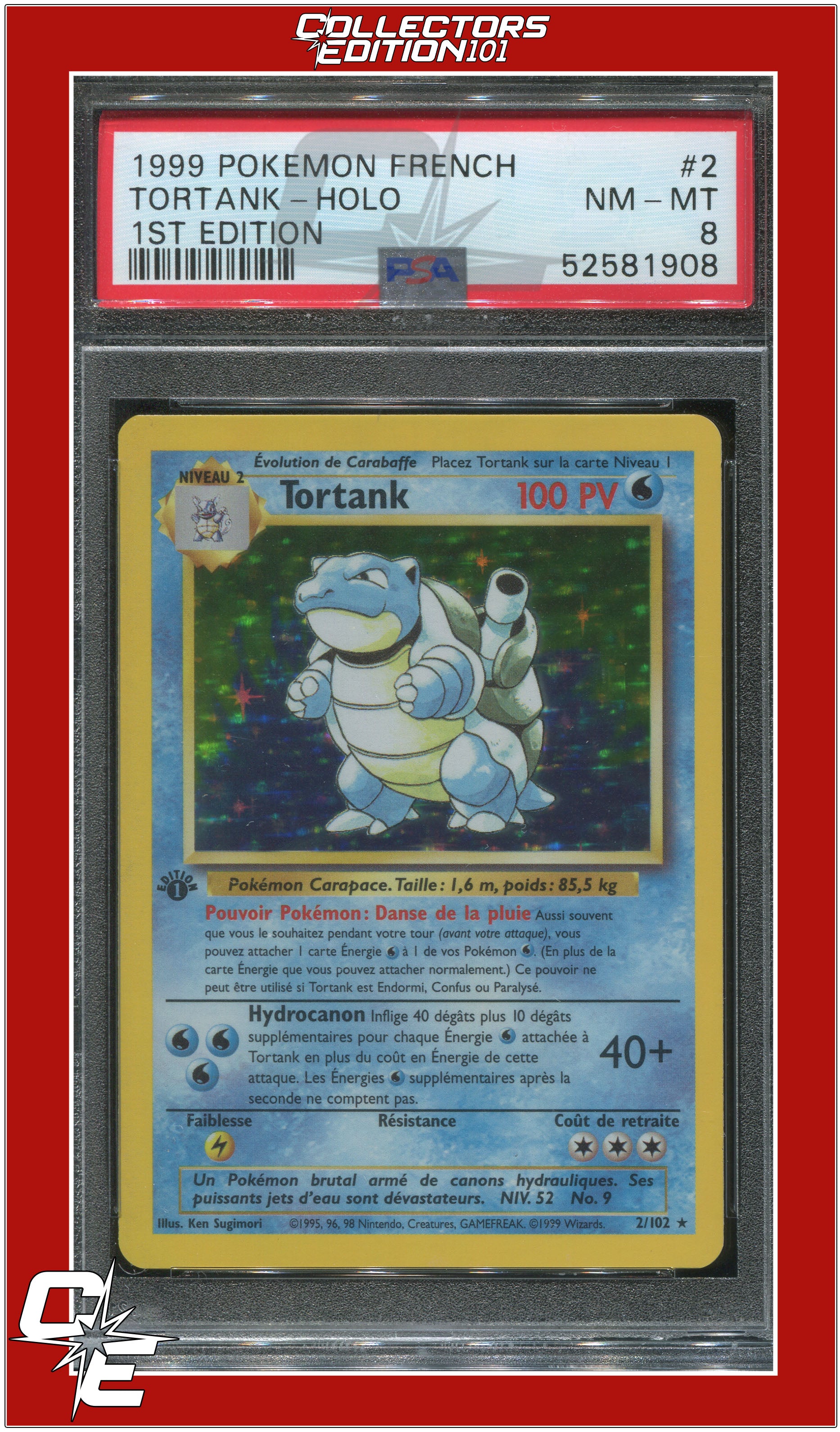 Japanese Blastoise base set 2024 BGS 8 pokemon