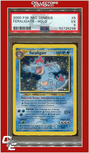 Neo Genesis 5 Feraligatr Holo PSA 5