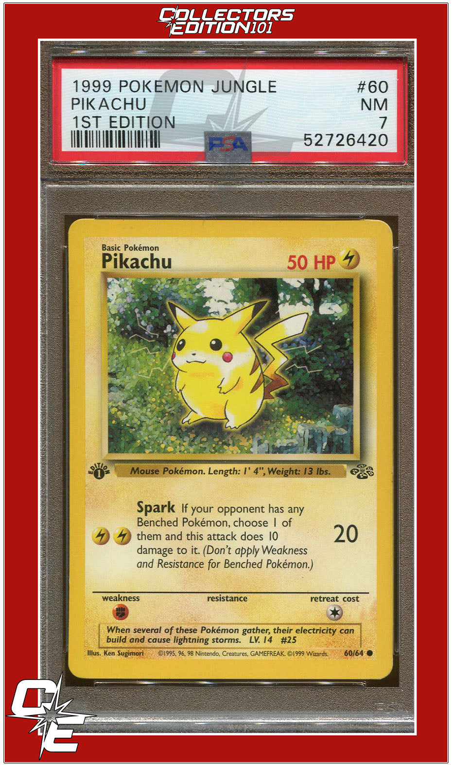 First Edition Pokemon Card Pikachu