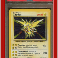 Base Set 16 Zapdos Holo PSA 5