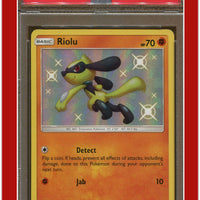 Hidden Fates SV21 Riolu Holo PSA 10