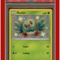 Hidden Fates SV2 Rowlet Holo PSA 9