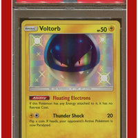 Hidden Fates SV13 Voltorb Holo PSA 9