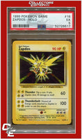 Base Set 16 Zapdos Holo PSA 5
