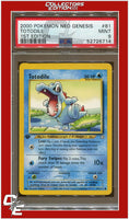 Neo Genesis 1st Edition 81 Totodile PSA 9
