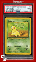 Neo Genesis 1st Edition 54 Chikorita PSA 9
