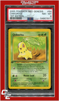 Neo Genesis 1st Edition 54 Chikorita PSA 8
