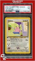 Neo Genesis 1st Edition 30 Clefairy PSA 7
