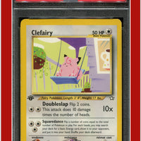 Neo Genesis 1st Edition 30 Clefairy PSA 7