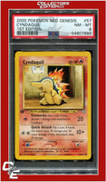 Neo Genesis 1st Edition 57 Cyndaquil PSA 8
