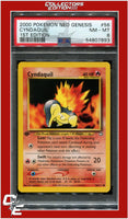 Neo Genesis 1st Edition 56 Cyndaquil PSA 8
