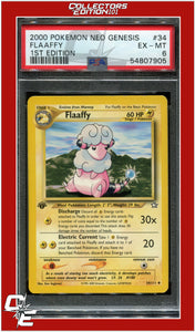 Neo Genesis 1st Edition 34 Flaaffy PSA 6