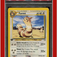 Neo Genesis 1st Edition 35 Furret PSA 5