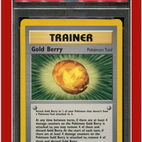 Neo Genesis 1st Edition 93 Gold Berry PSA 9