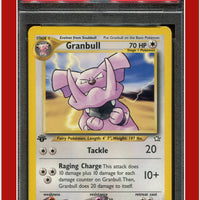 Neo Genesis 1st Edition 37 Granbull PSA 5