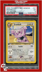 Neo Genesis 1st Edition 37 Granbull PSA 5