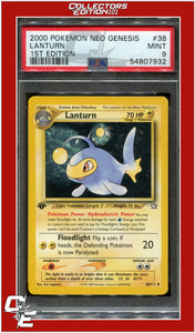 Neo Genesis 1st Edition 38 Lanturn PSA 9