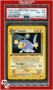 Neo Genesis 1st Edition 38 Lanturn PSA 8