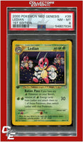 Neo Genesis 1st Edition 39 Ledian PSA 8
