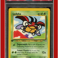 Neo Genesis 1st Edition 63 Ledyba PSA 9