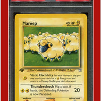 Neo Genesis 1st Edition 65 Mareep PSA 8