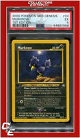 Neo Genesis 1st Edition 24 Murkrow PSA 5
