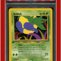 Neo Genesis 1st Edition 68 Oddish PSA 9