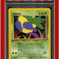 Neo Genesis 1st Edition 68 Oddish PSA 9