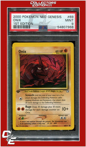 Neo Genesis 1st Edition 69 Onix PSA 9