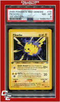 Neo Genesis 1st Edition 70 Pikachu PSA 8
