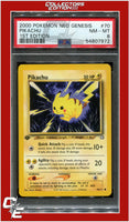 Neo Genesis 1st Edition 70 Pikachu PSA 8
