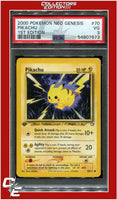 Neo Genesis 1st Edition 70 Pikachu PSA 3
