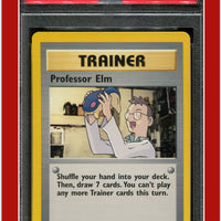 Neo Genesis 1st Edition 96 Professor Elm PSA 8