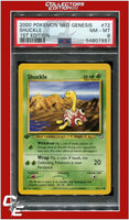 Neo Genesis 1st Edition 72 Shuckle PSA 8
