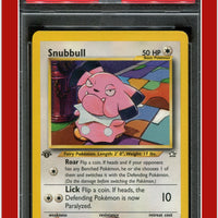 Neo Genesis 1st Edition 74 Snubbull PSA 8