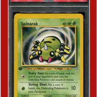 Neo Genesis 1st Edition 75 Spinarak PSA 5