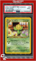 Neo Genesis 1st Edition 50 Sunflora PSA 9
